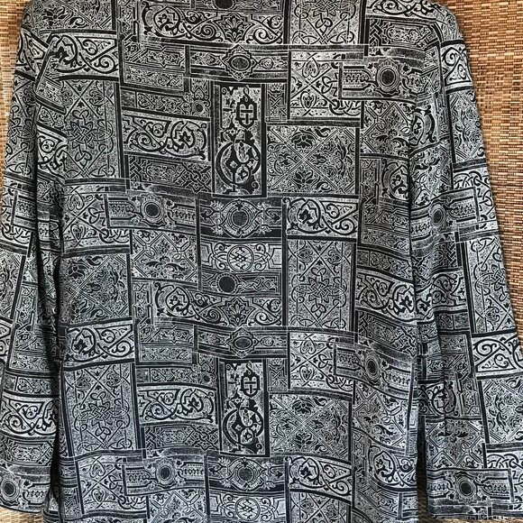 Kensington Square Oversized Blazer: Asian Vintage 70s Jacket, Women's Size Small - Picture 7 of 14